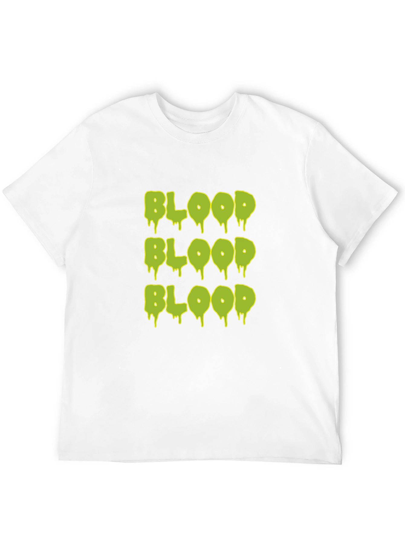 Glow Blood Graphic T-Shirt - Mens Black Tee