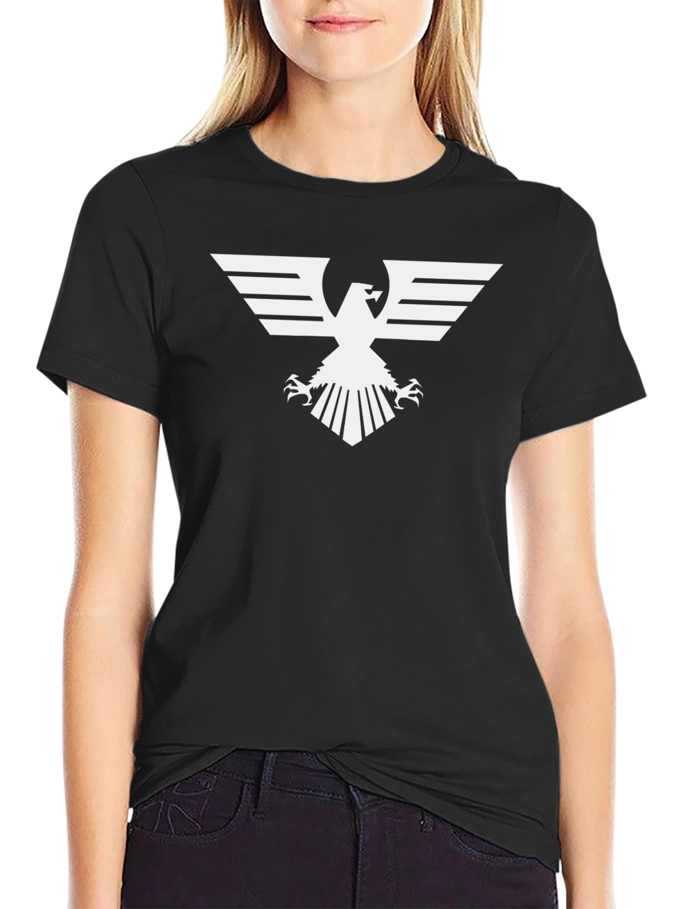 Eagle Graphic Tee - Bold Black T-Shirt