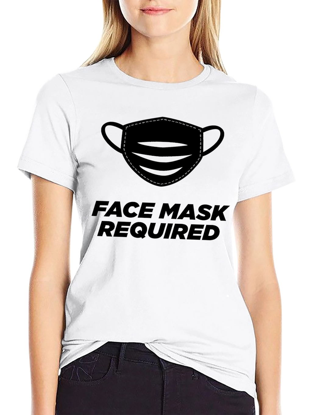Face Mask Required Graphic Tee