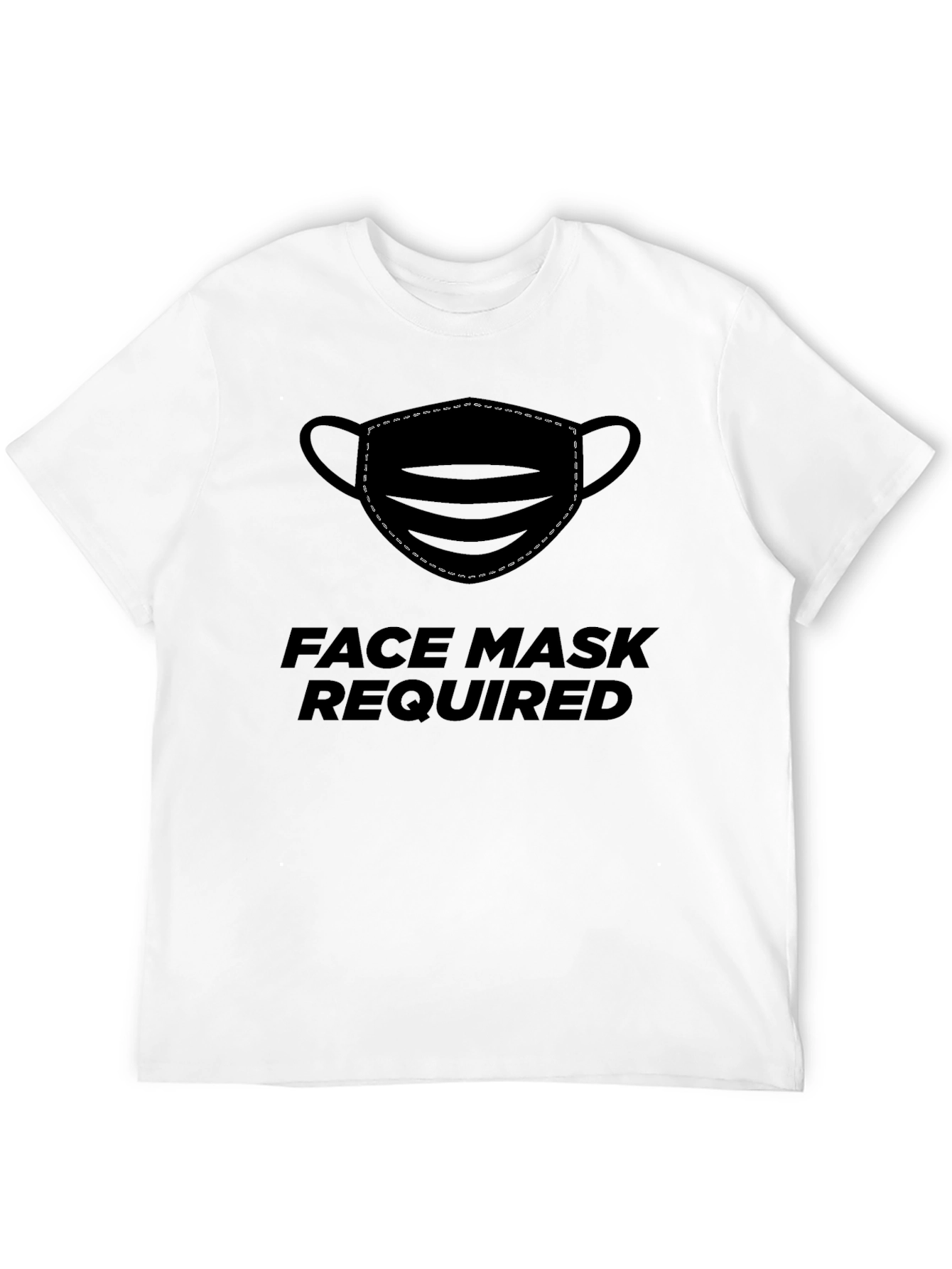 Face Mask Required Graphic Tee