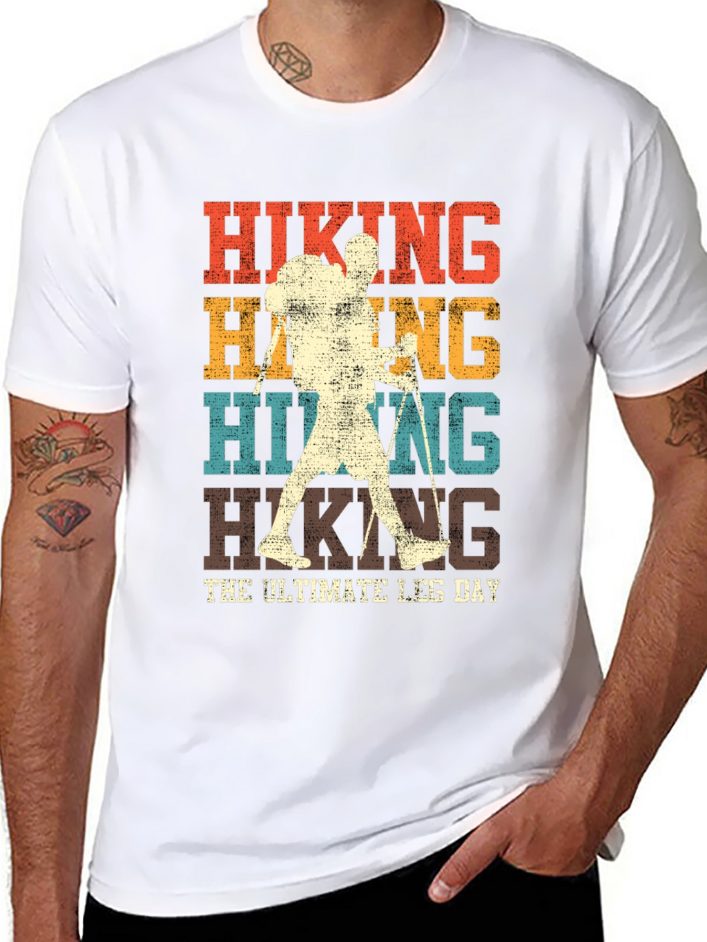Hiking The Ultimate Leg Day T-Shirt