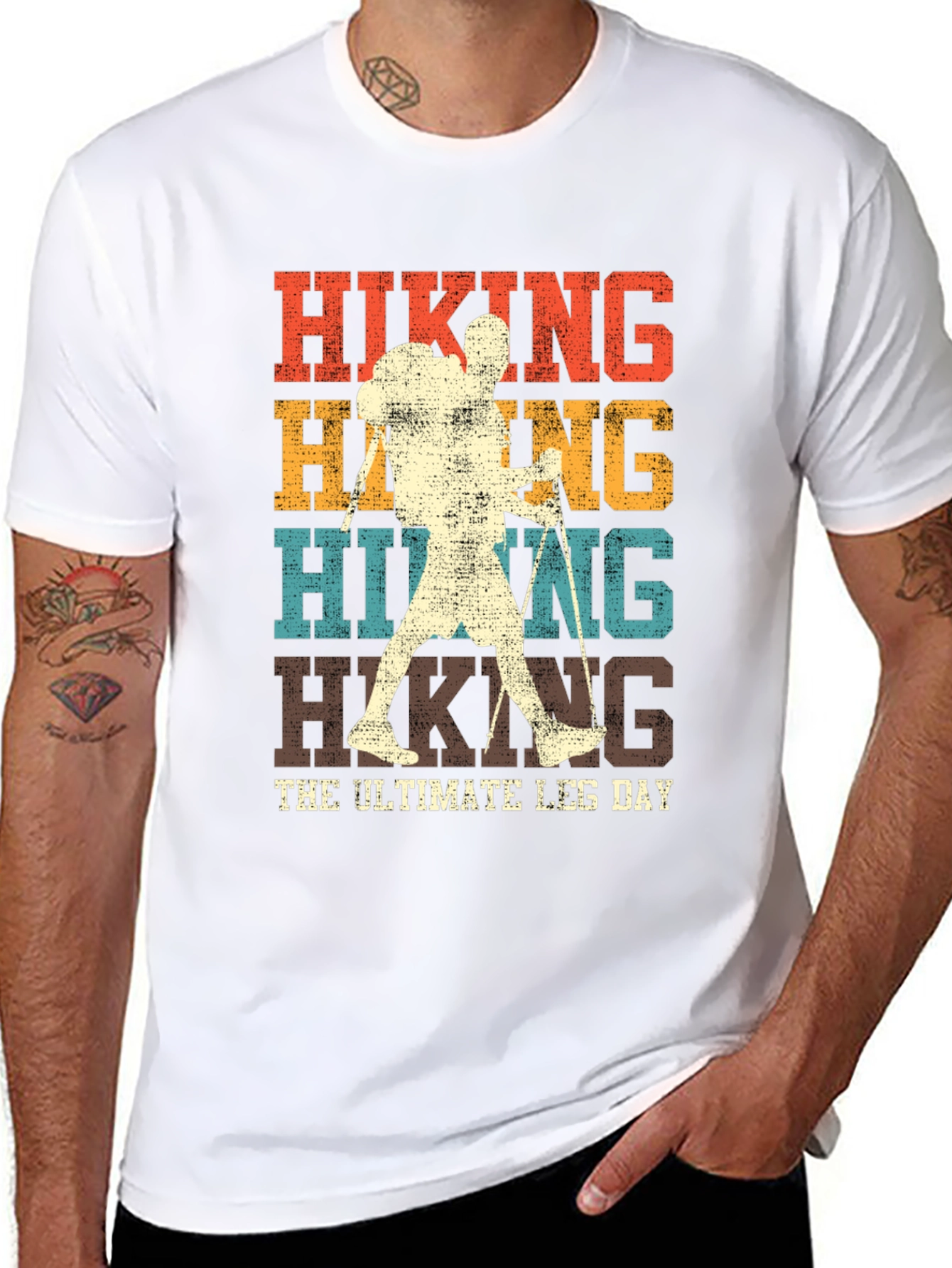 Hiking The Ultimate Leg Day T-Shirt