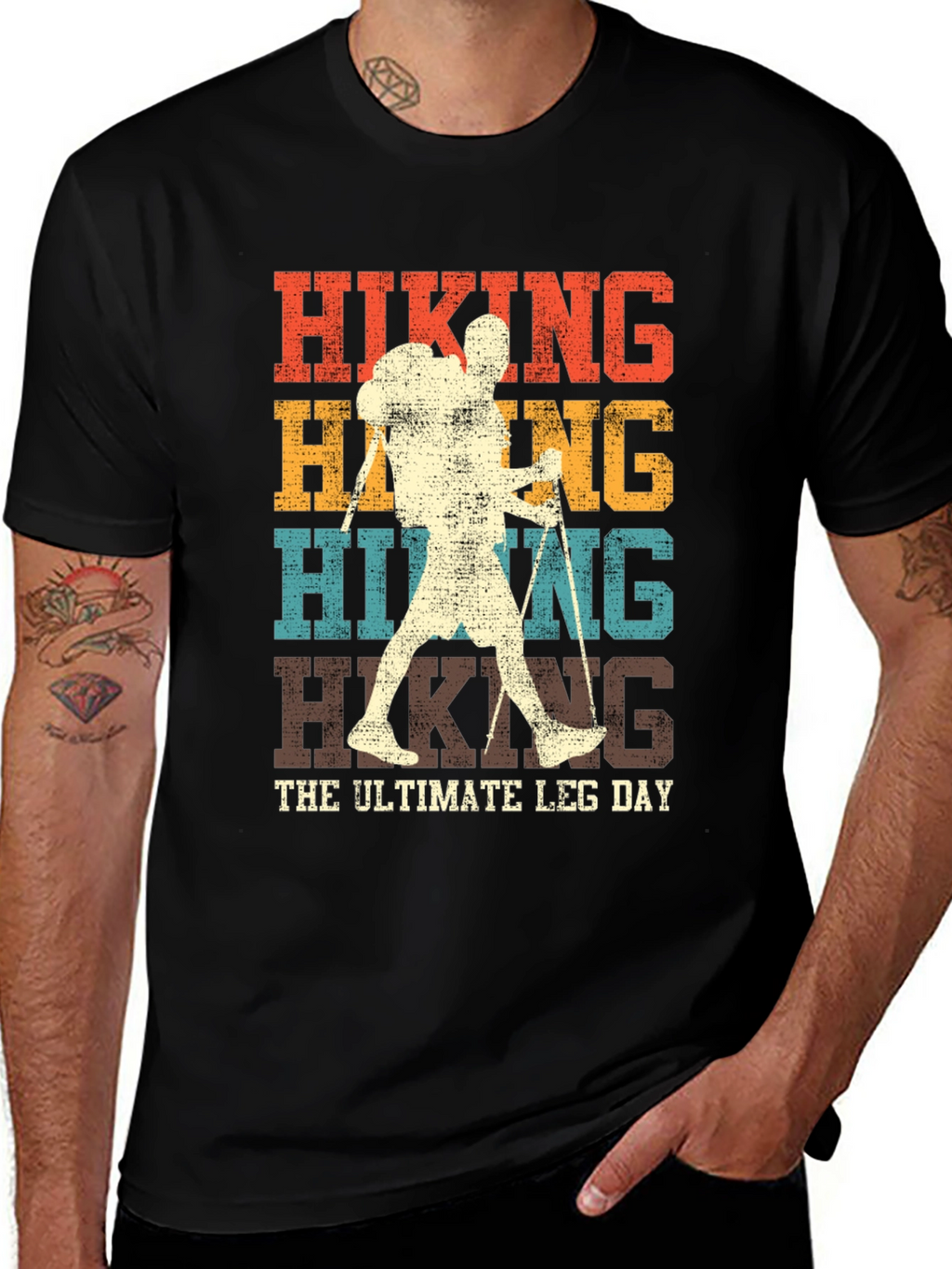 Hiking The Ultimate Leg Day T-Shirt