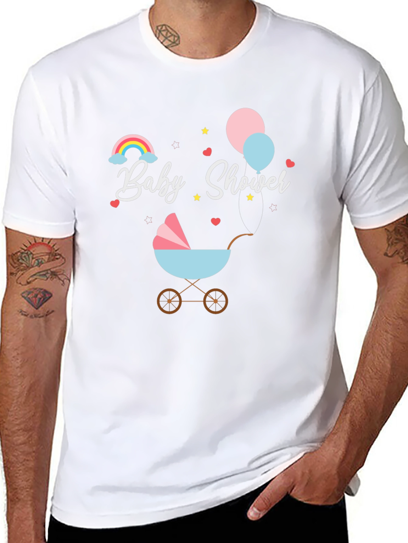 Baby Shower Unisex T-Shirt Cute Design