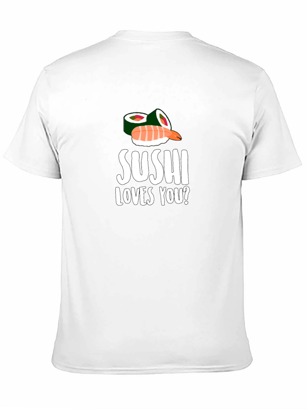 Sushi Loves You? Graphic T-Shirt - Black