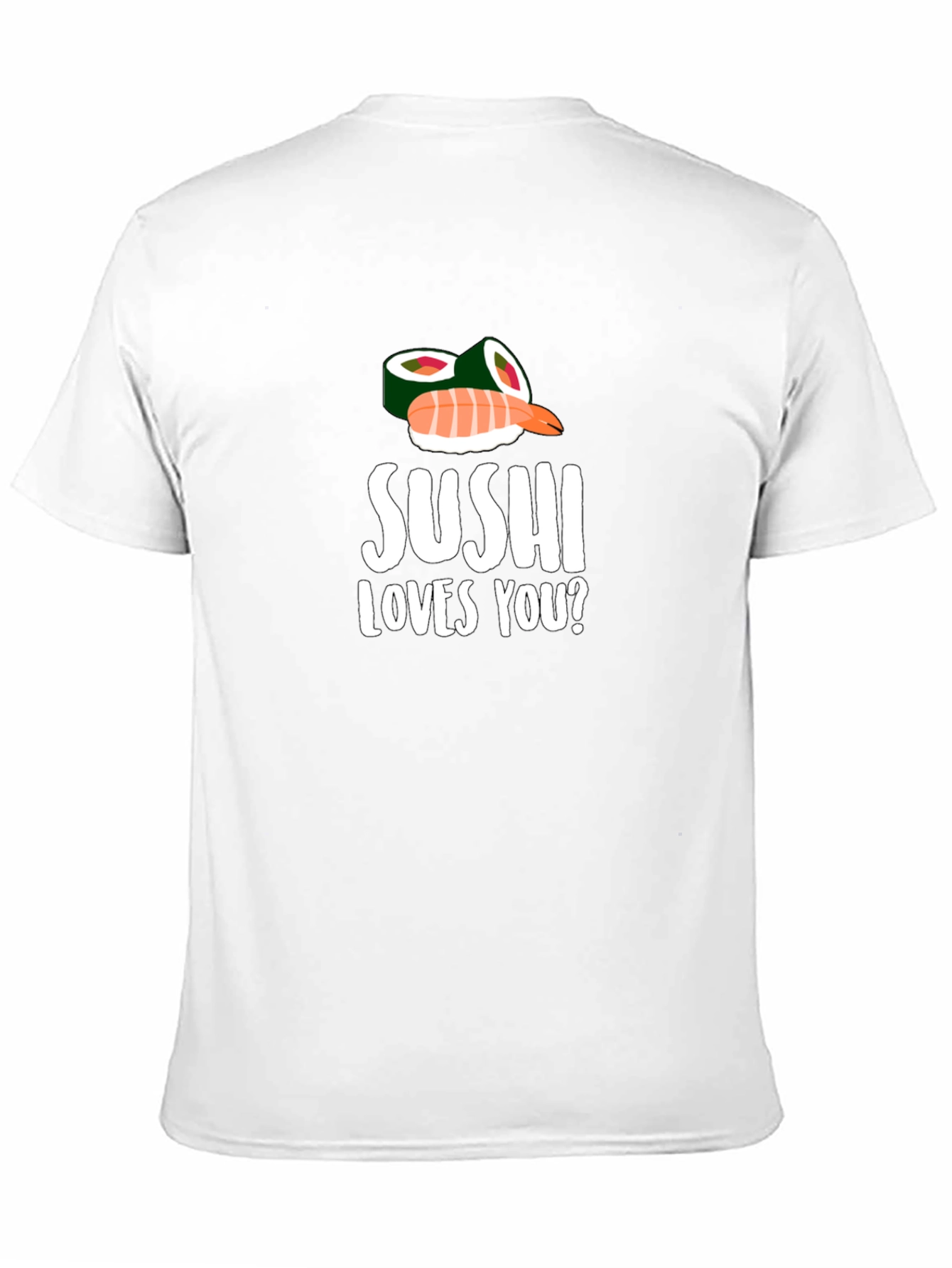 Sushi Loves You? Graphic T-Shirt - Black