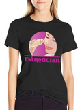 Esthetician T-Shirt - Black Beauty Skin Care Tee