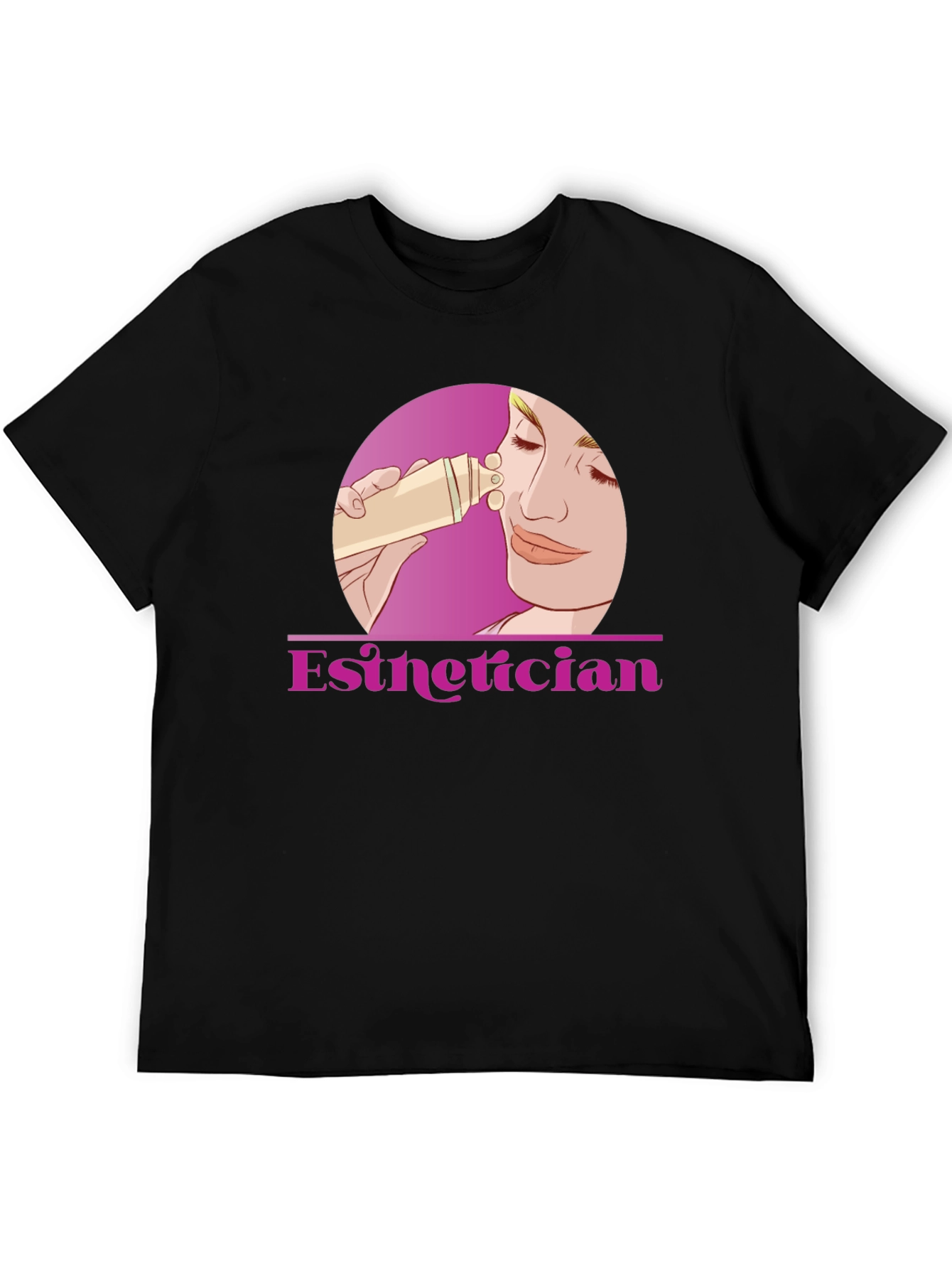 Esthetician T-Shirt - Black Beauty Skin Care Tee
