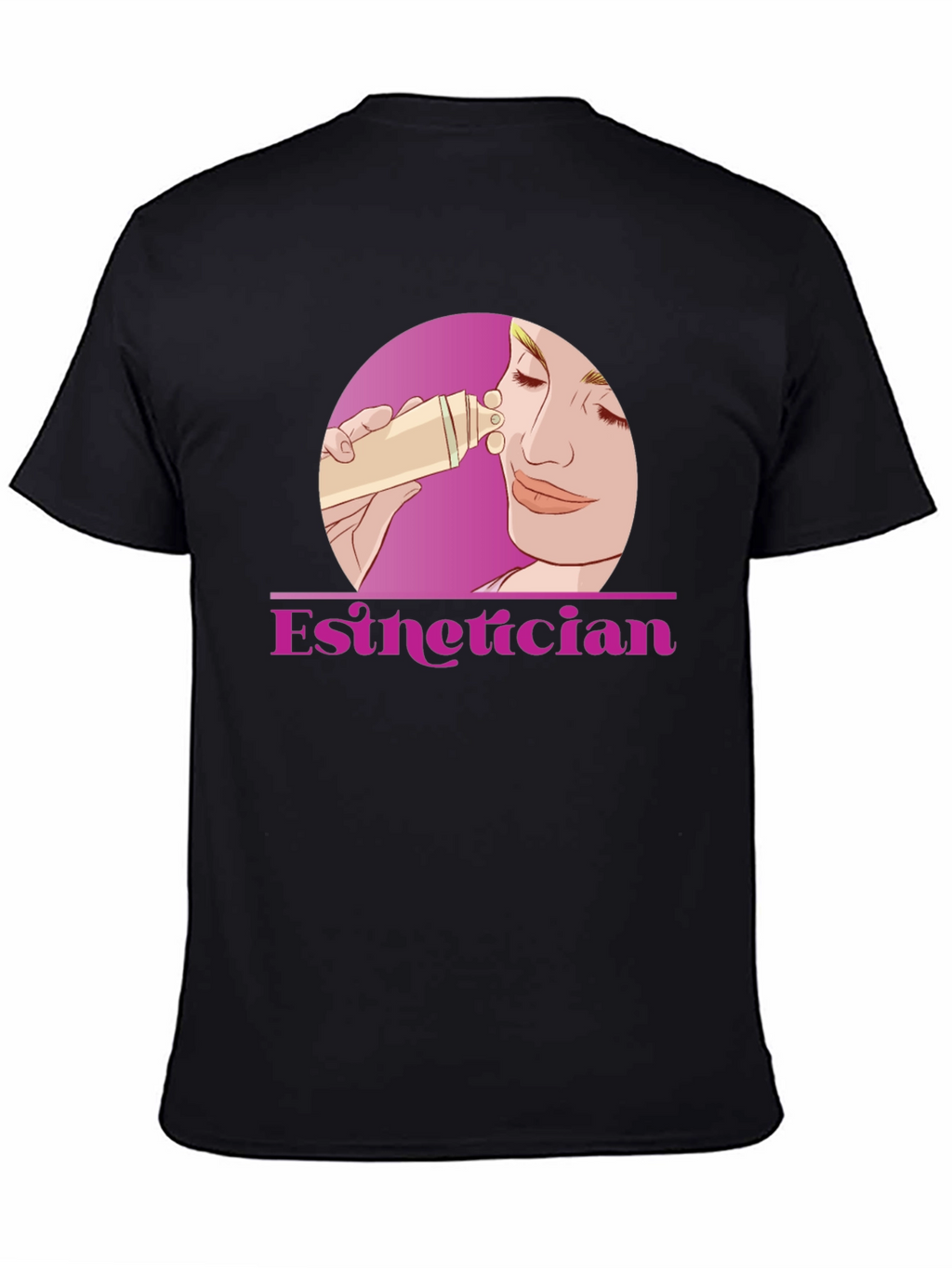 Esthetician T-Shirt - Black Beauty Skin Care Tee