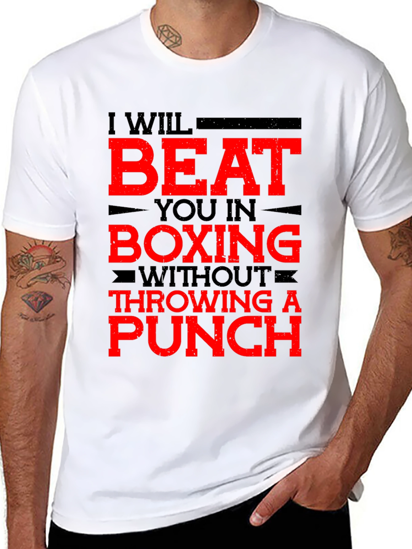 Funny Boxing T-Shirt - I Will Beat You