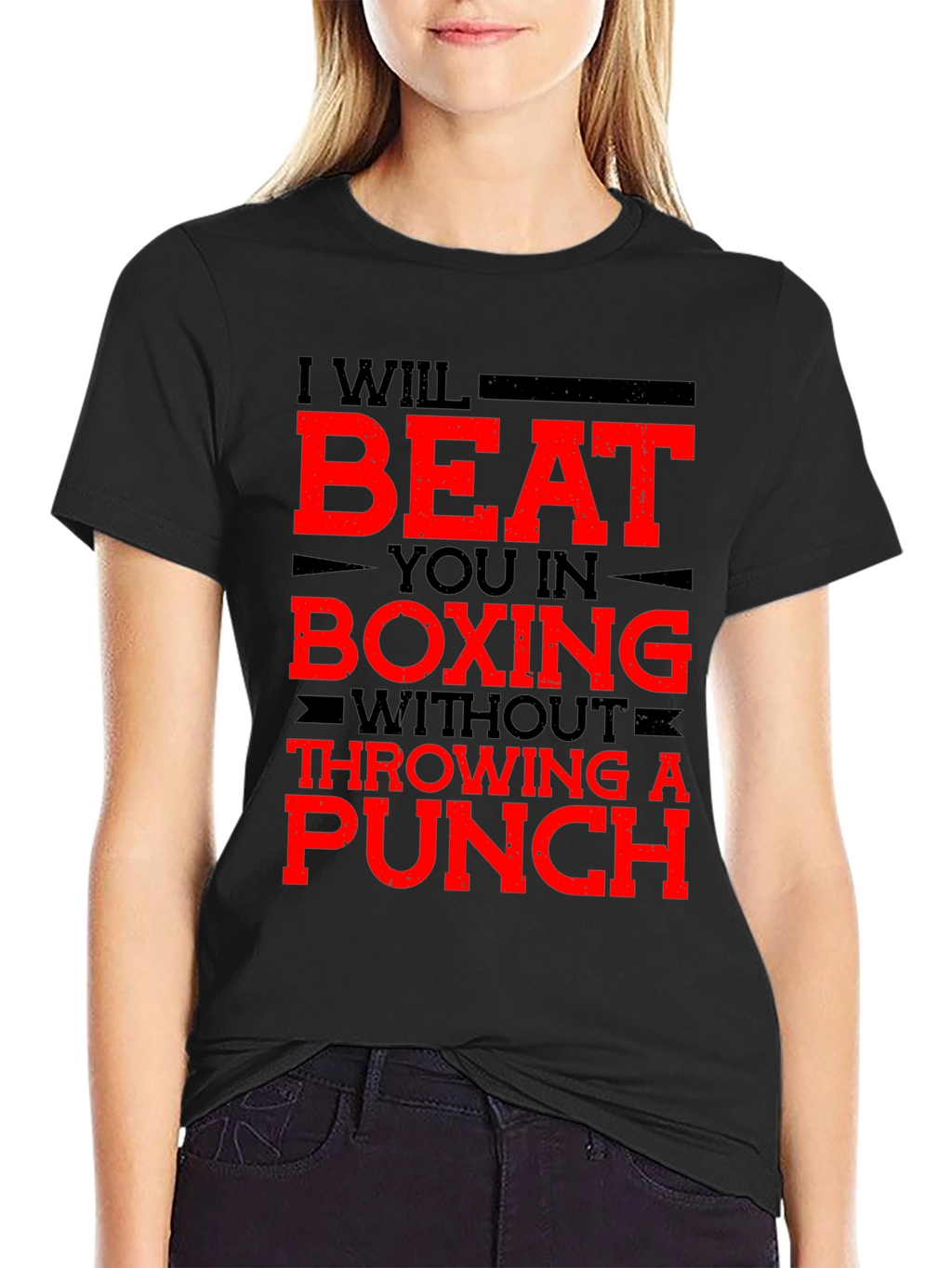 Funny Boxing T-Shirt - I Will Beat You