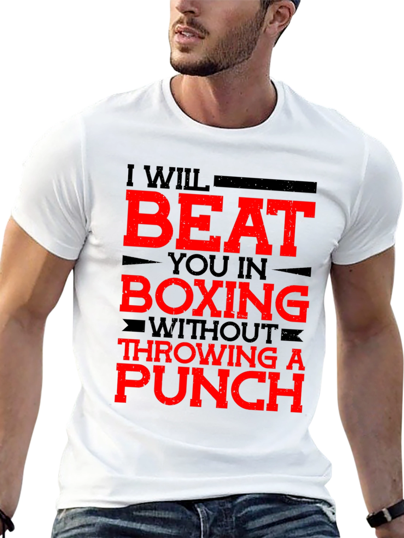 Funny Boxing T-Shirt - I Will Beat You