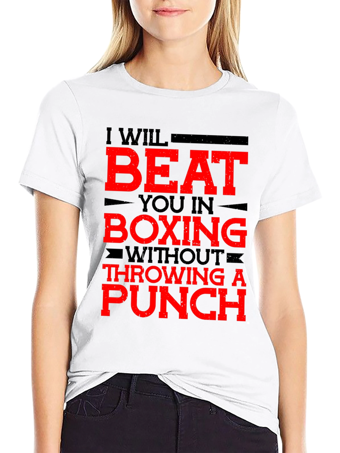 Funny Boxing T-Shirt - I Will Beat You