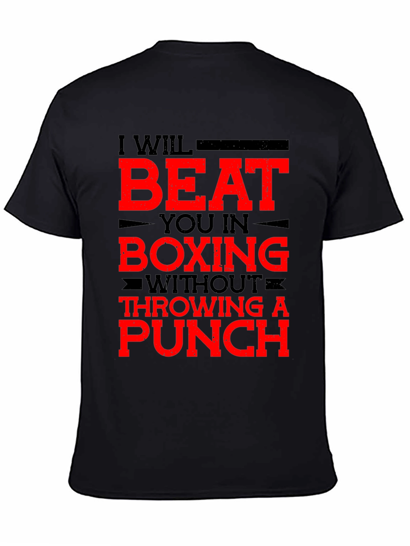 Funny Boxing T-Shirt - I Will Beat You