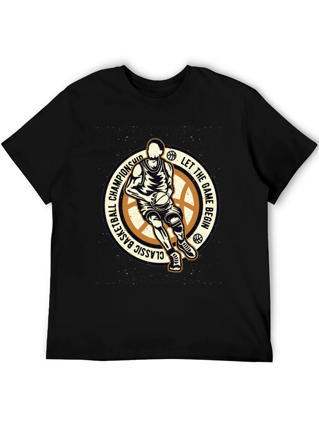 Basketball Classic Championship Graphic T-Shirt