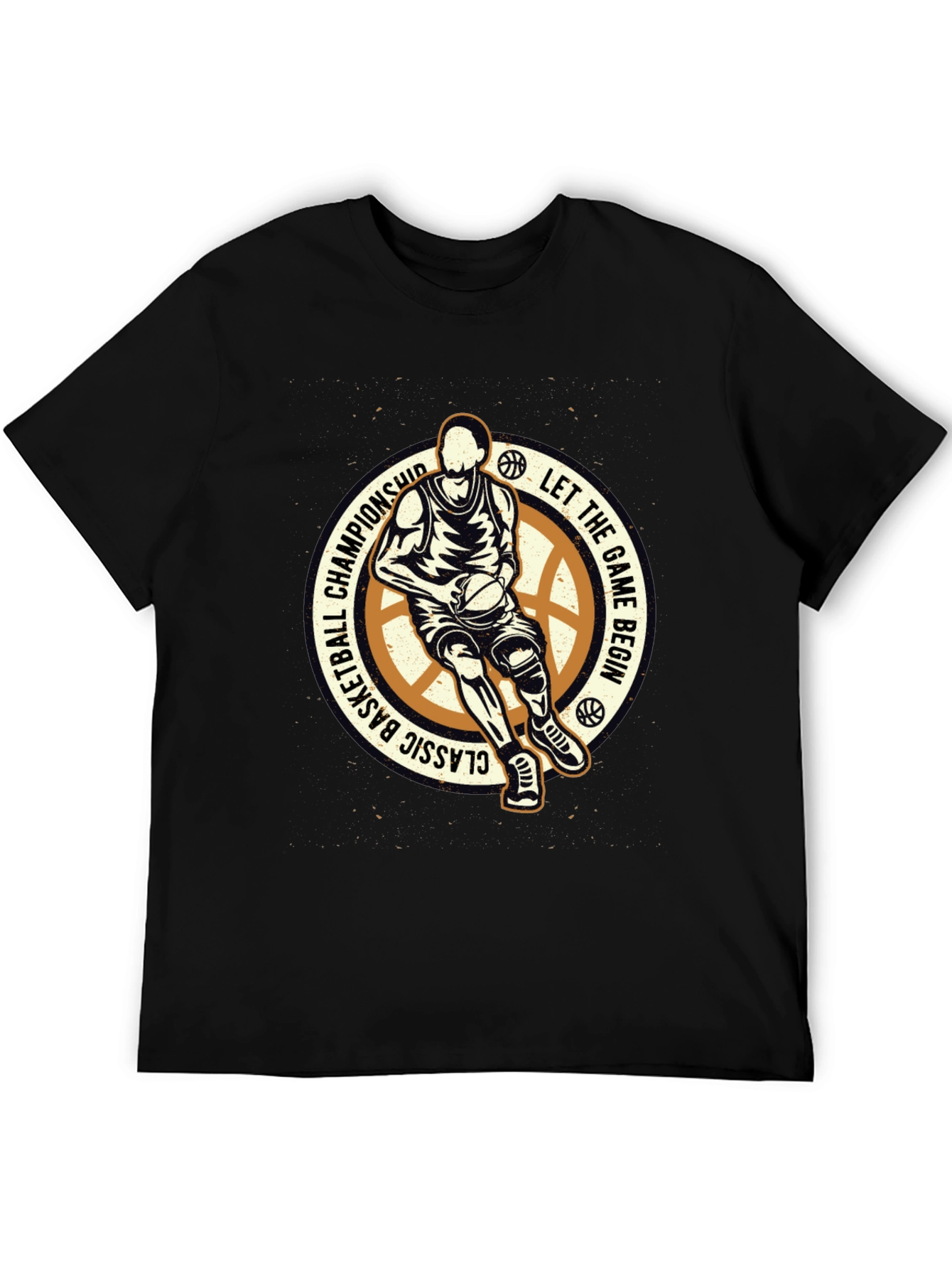 Basketball Classic Championship Graphic T-Shirt