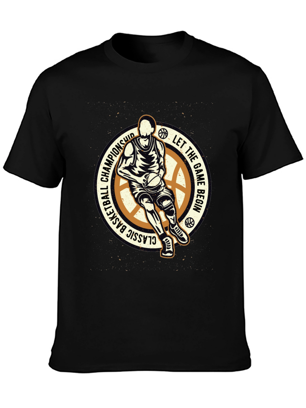 Basketball Classic Championship Graphic T-Shirt