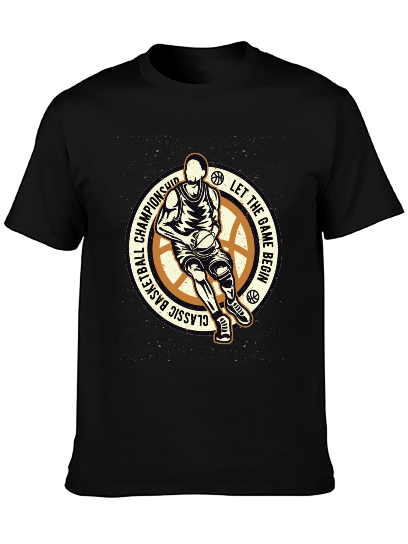 Basketball Classic Championship Graphic T-Shirt