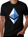 Ethereum Logo T-Shirt - Crypto Fashion Tee