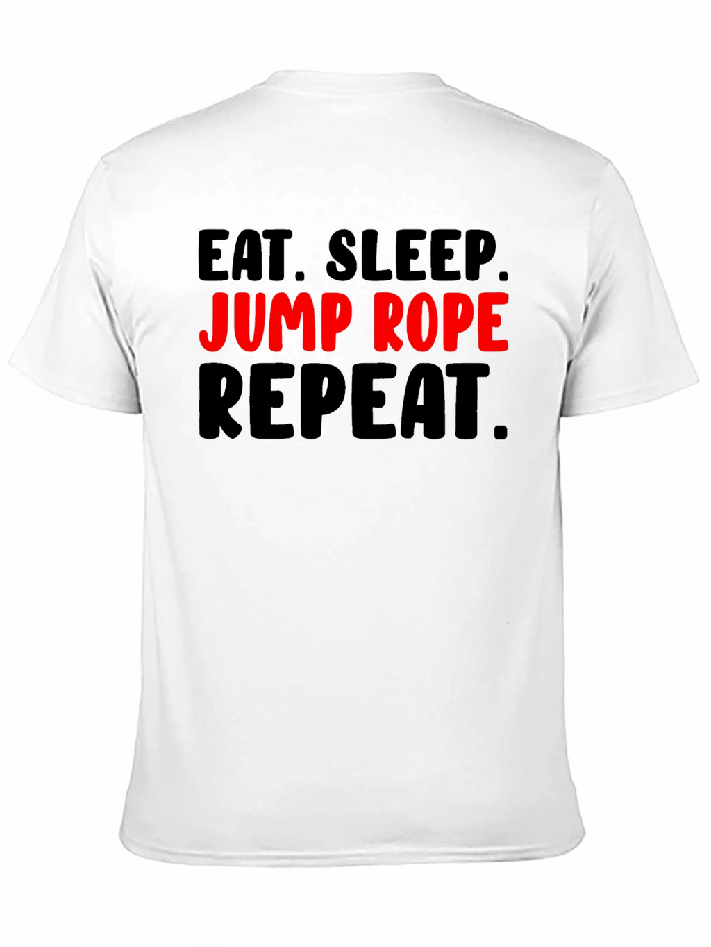 Eat Sleep Jump Rope Repeat Graphic T-Shirt