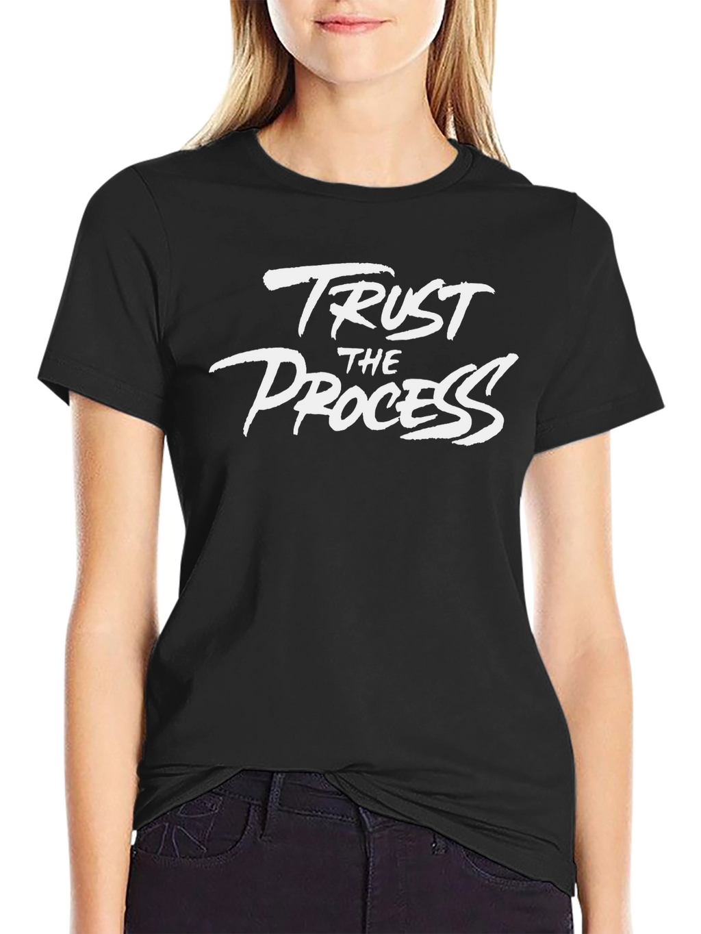 Trust The Process Graphic Tee - Motivational Shirt