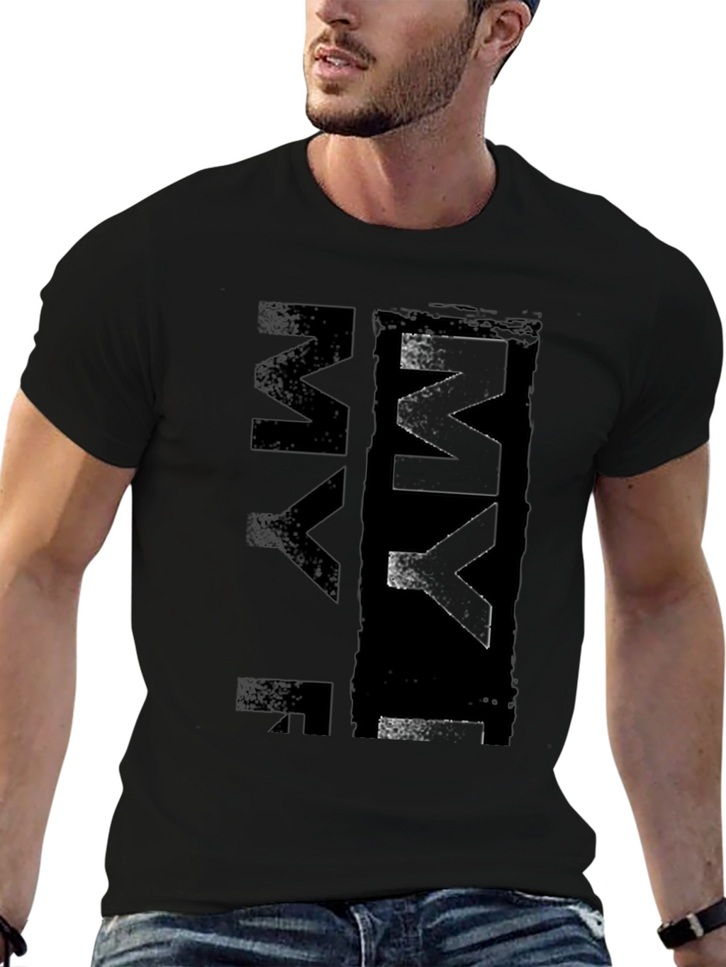 Grunge MYF Black T-Shirt - Urban Style