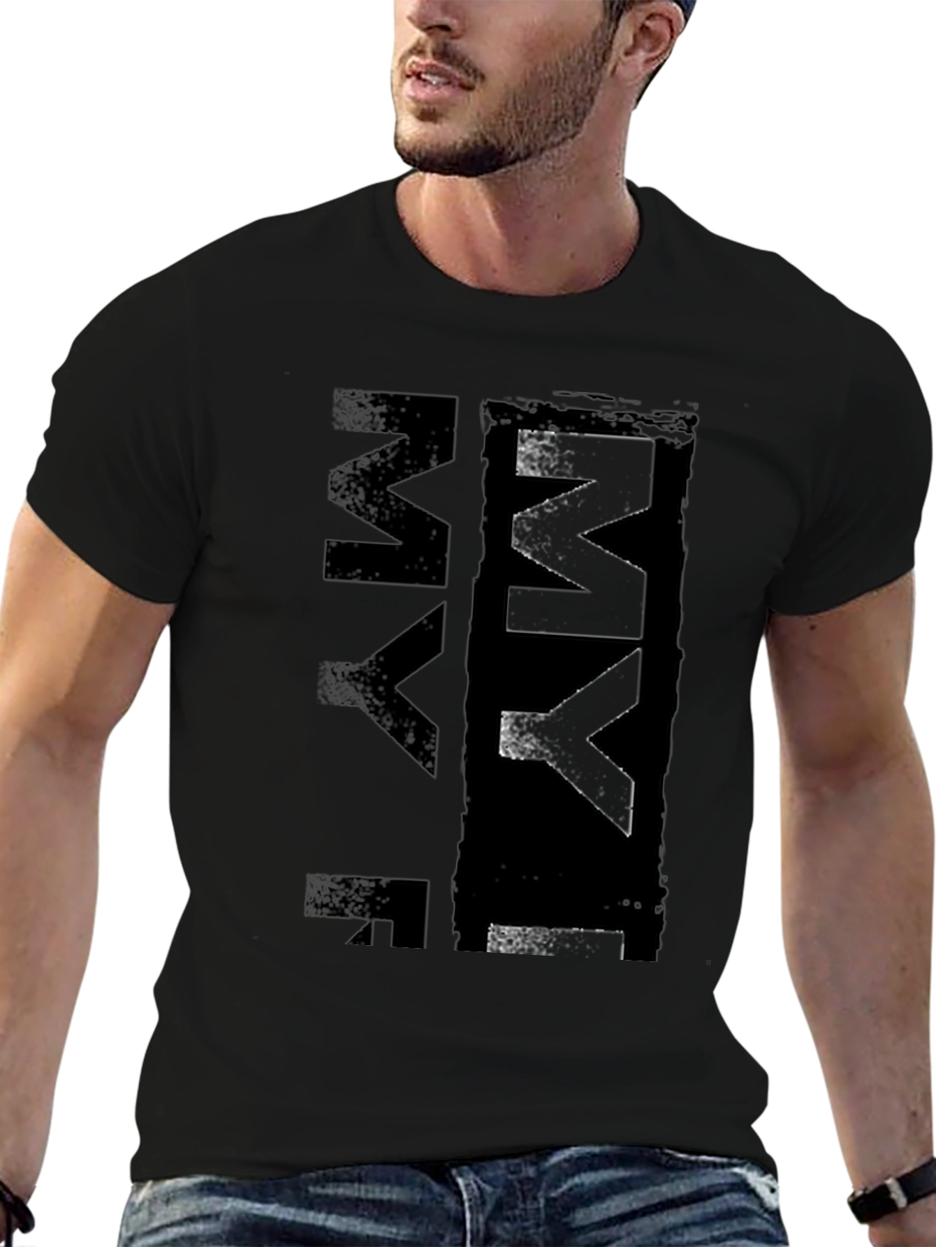 Grunge MYF Black T-Shirt - Urban Style