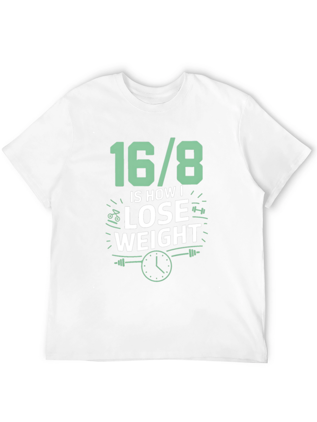 16/8 Intermittent Fasting Weight Loss T-Shirt