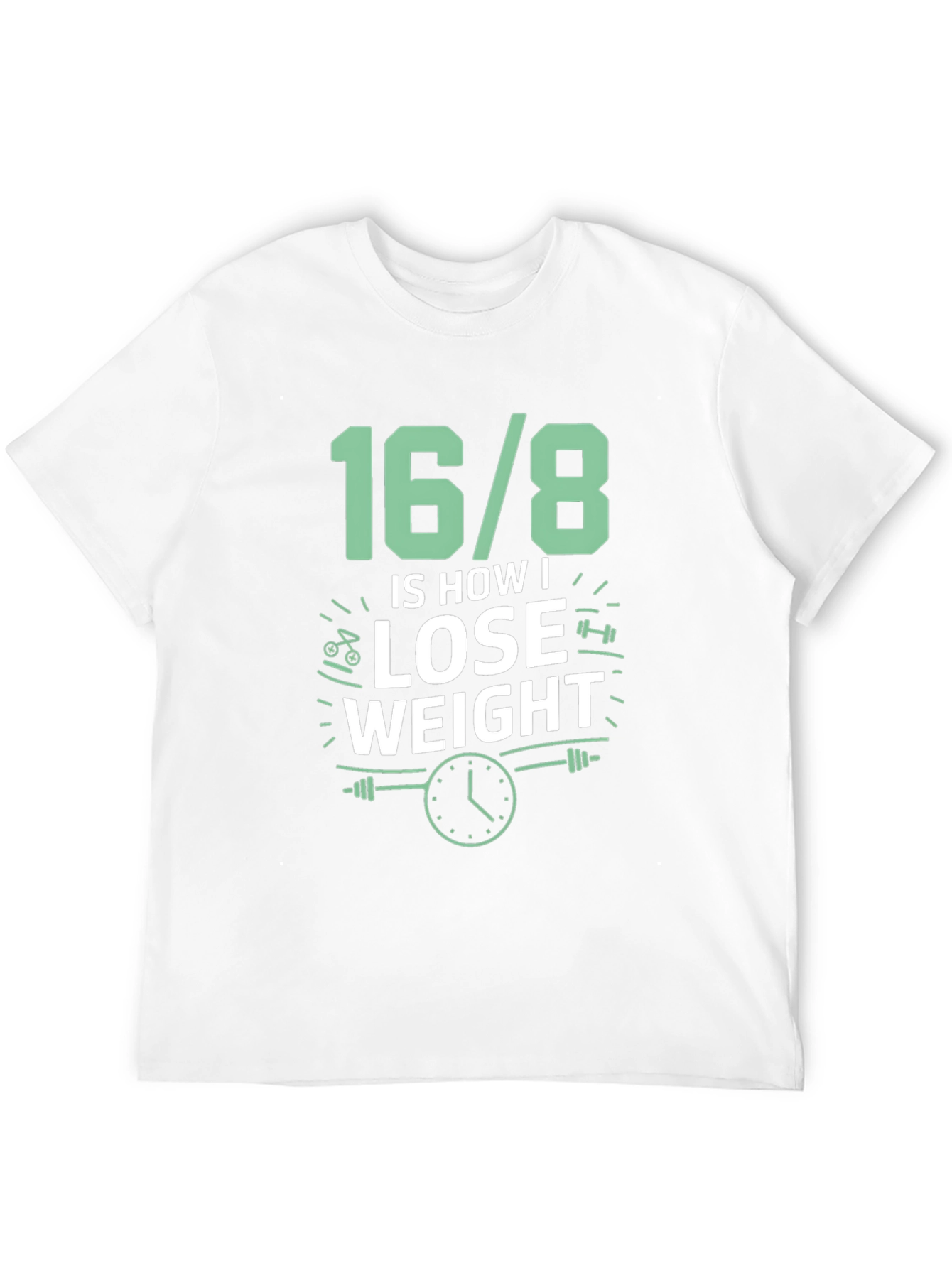 16/8 Intermittent Fasting Weight Loss T-Shirt