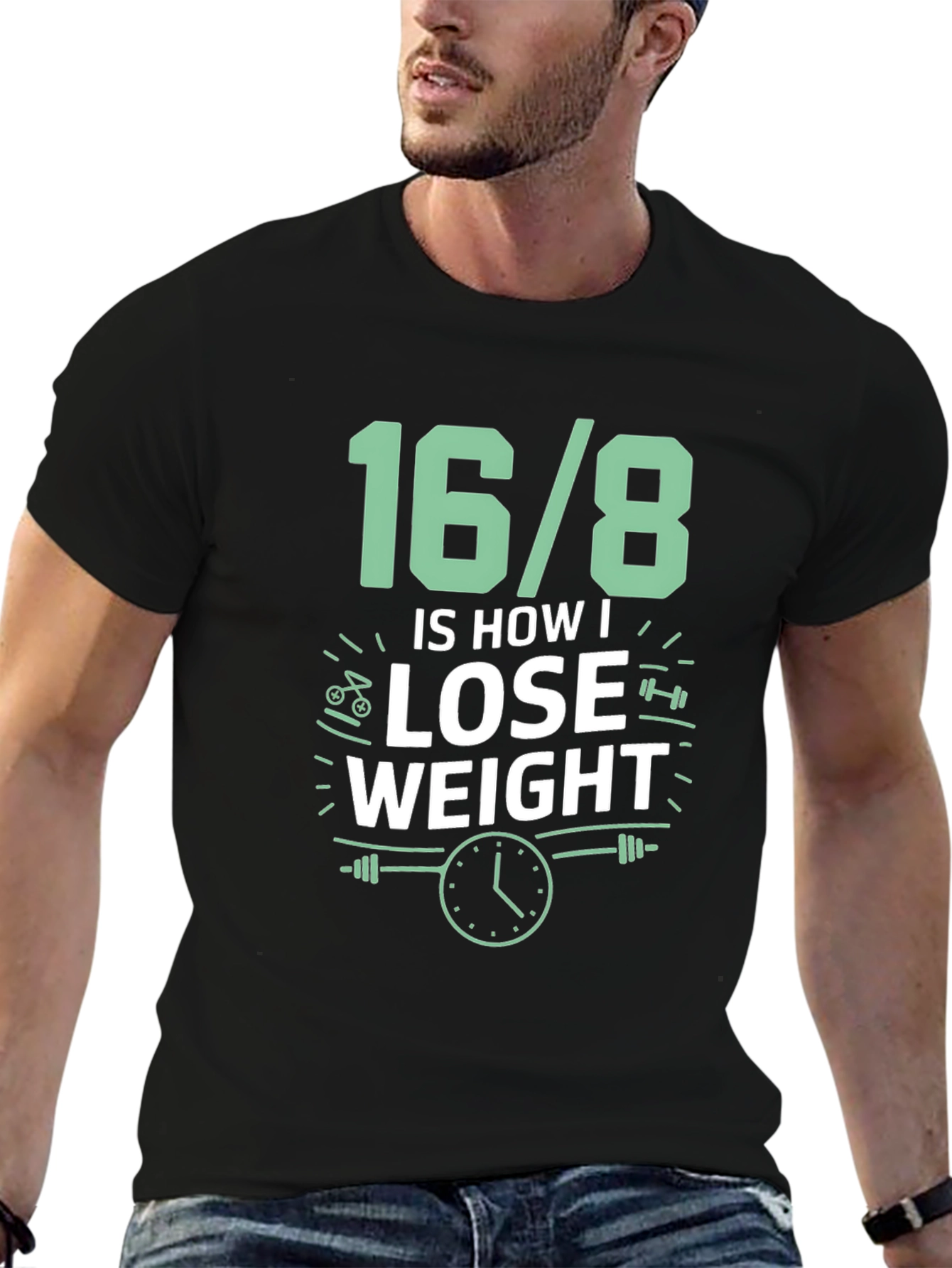 16/8 Intermittent Fasting Weight Loss T-Shirt