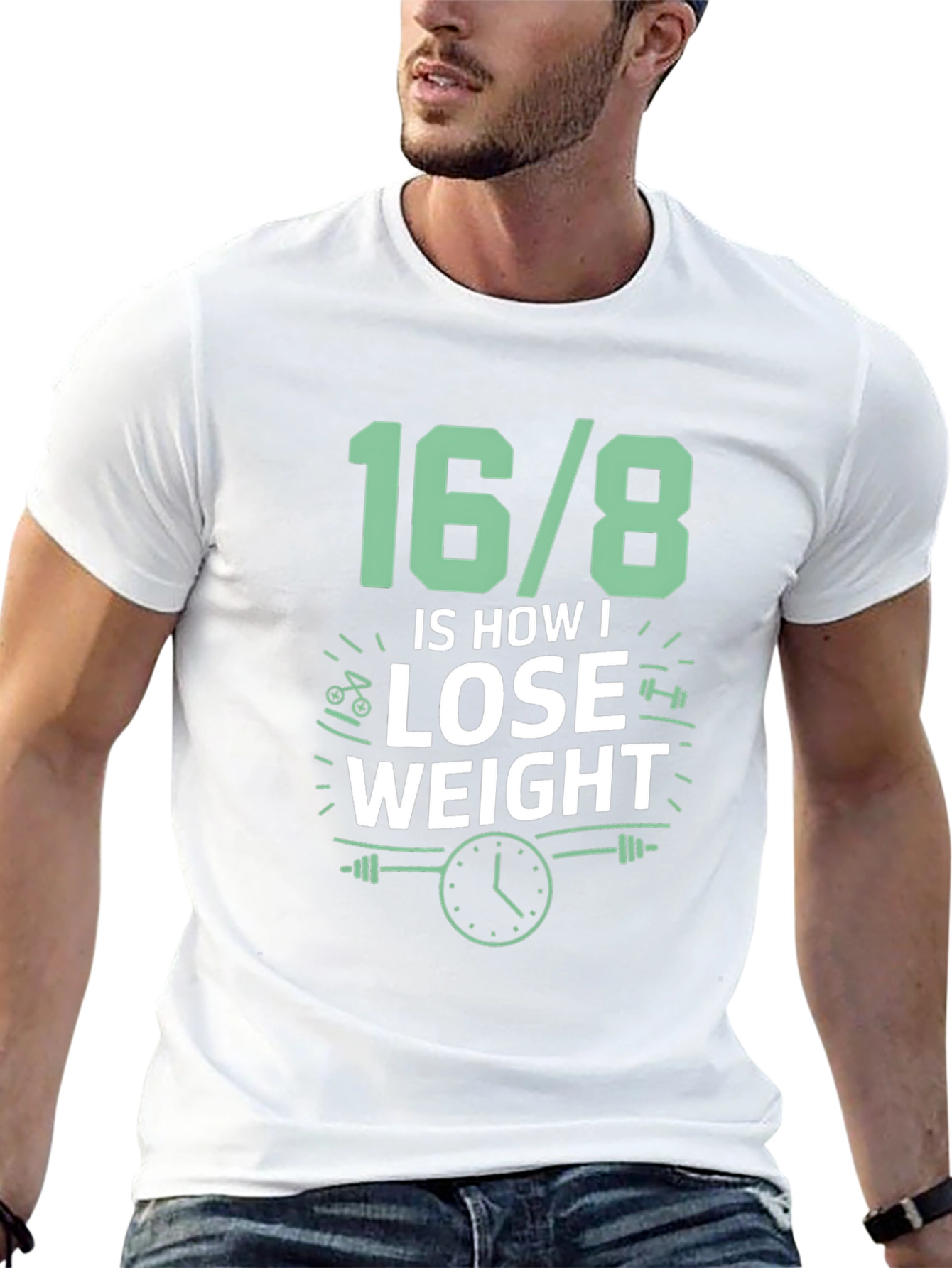 16/8 Intermittent Fasting Weight Loss T-Shirt
