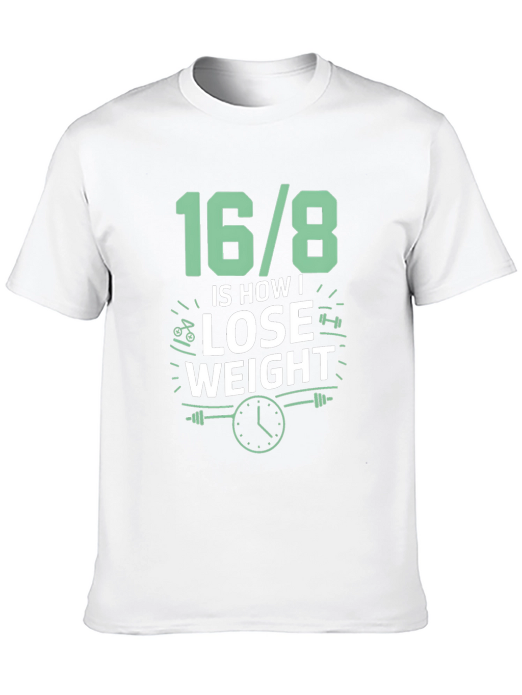16/8 Intermittent Fasting Weight Loss T-Shirt