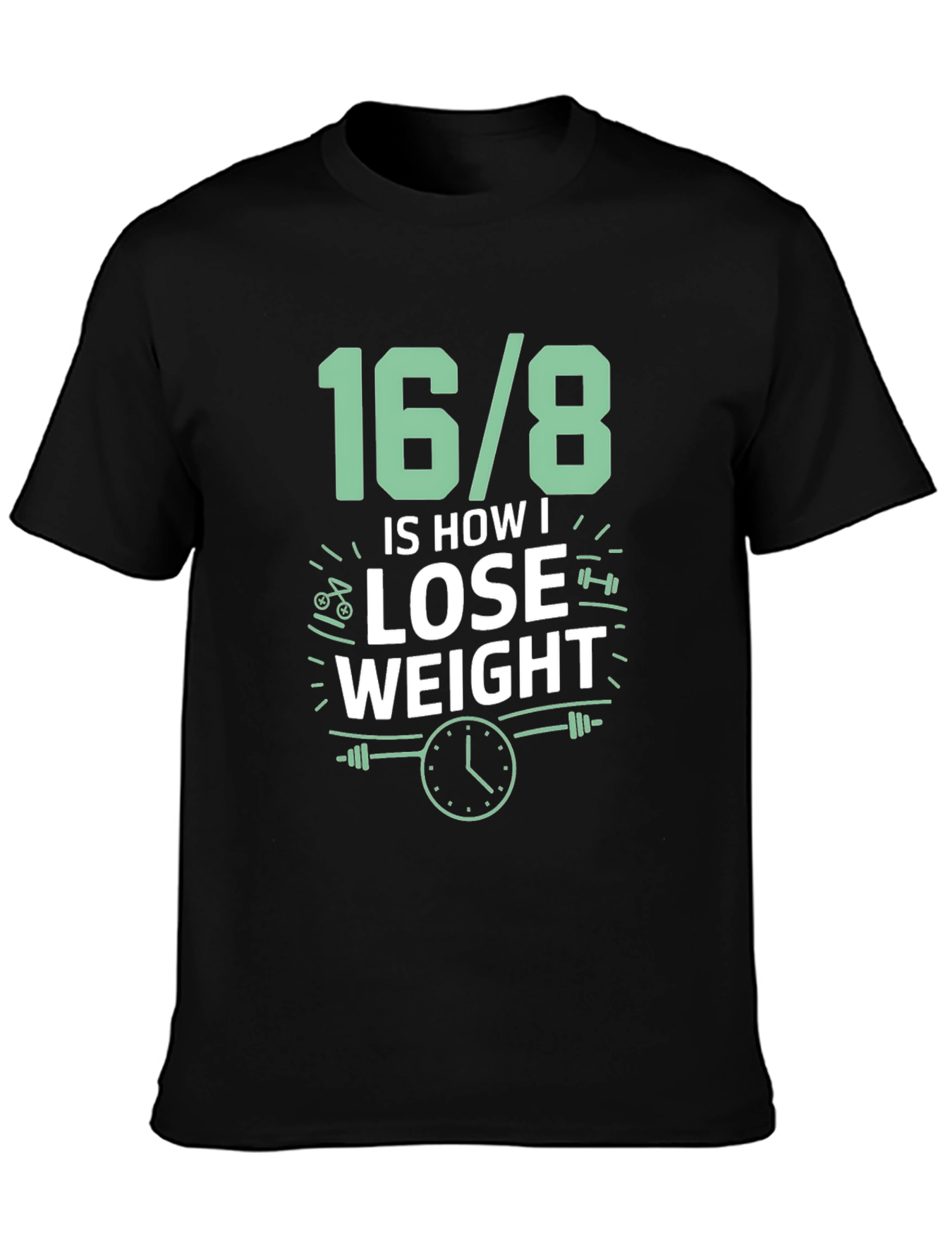16/8 Intermittent Fasting Weight Loss T-Shirt