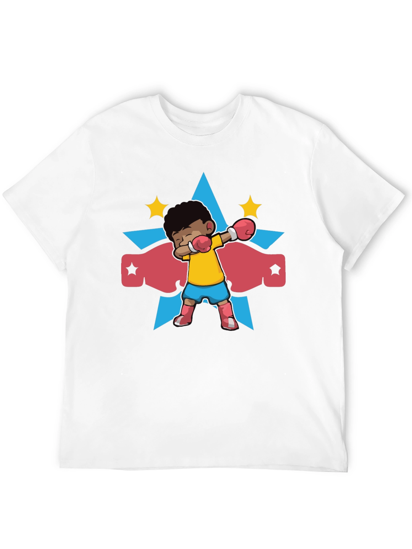 Dabbing Boxer Hero Graphic Tee