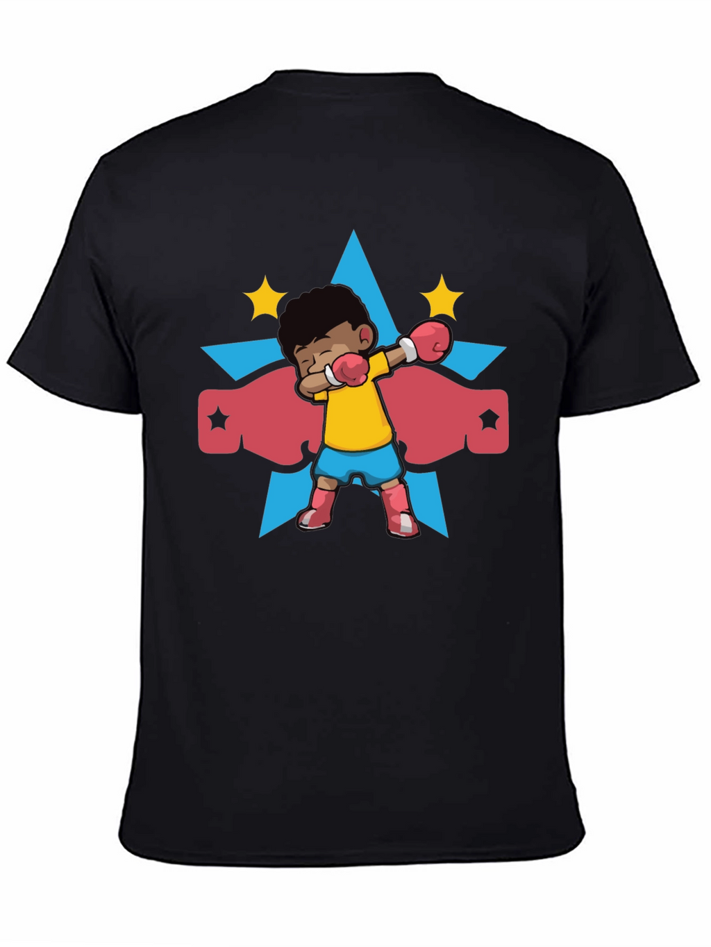 Dabbing Boxer Hero Graphic Tee