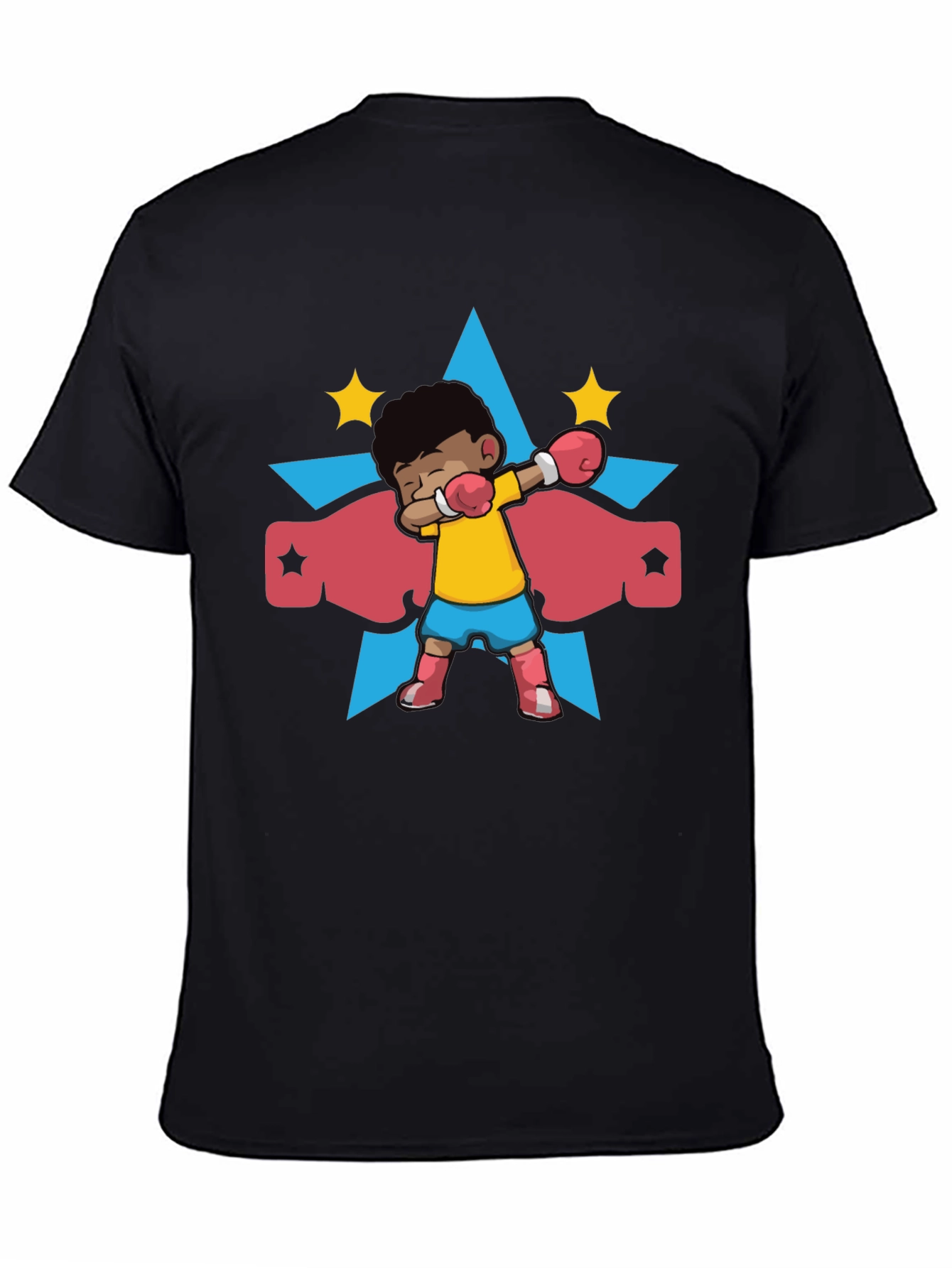 Dabbing Boxer Hero Graphic Tee