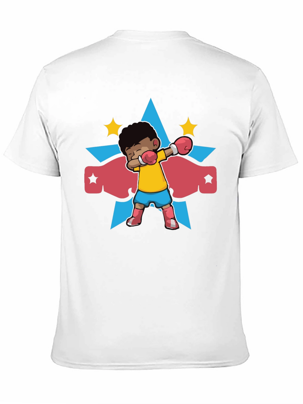 Dabbing Boxer Hero Graphic Tee