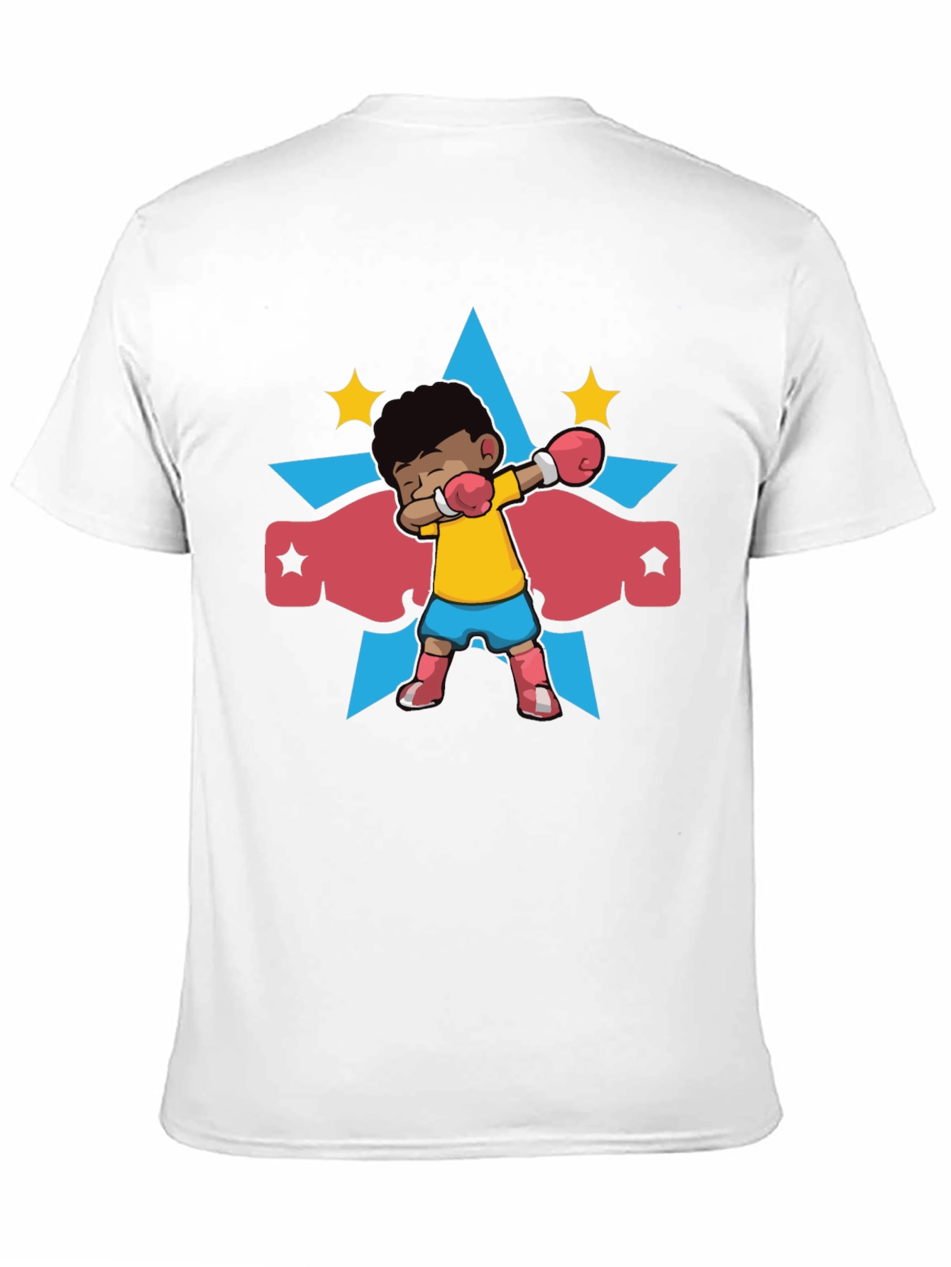 Dabbing Boxer Hero Graphic Tee