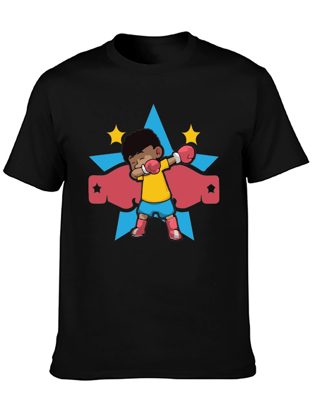 Dabbing Boxer Hero Graphic Tee