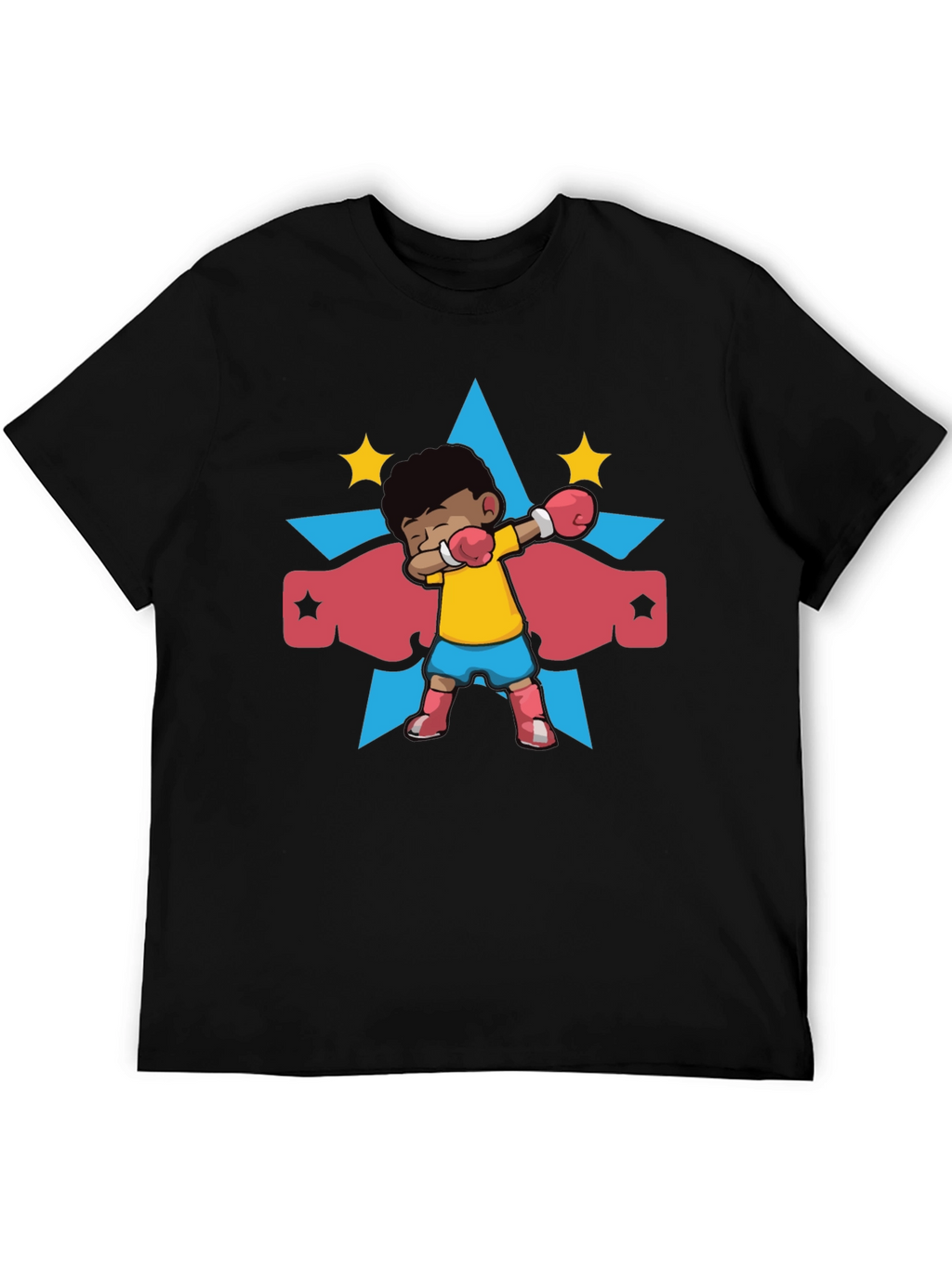 Dabbing Boxer Hero Graphic Tee