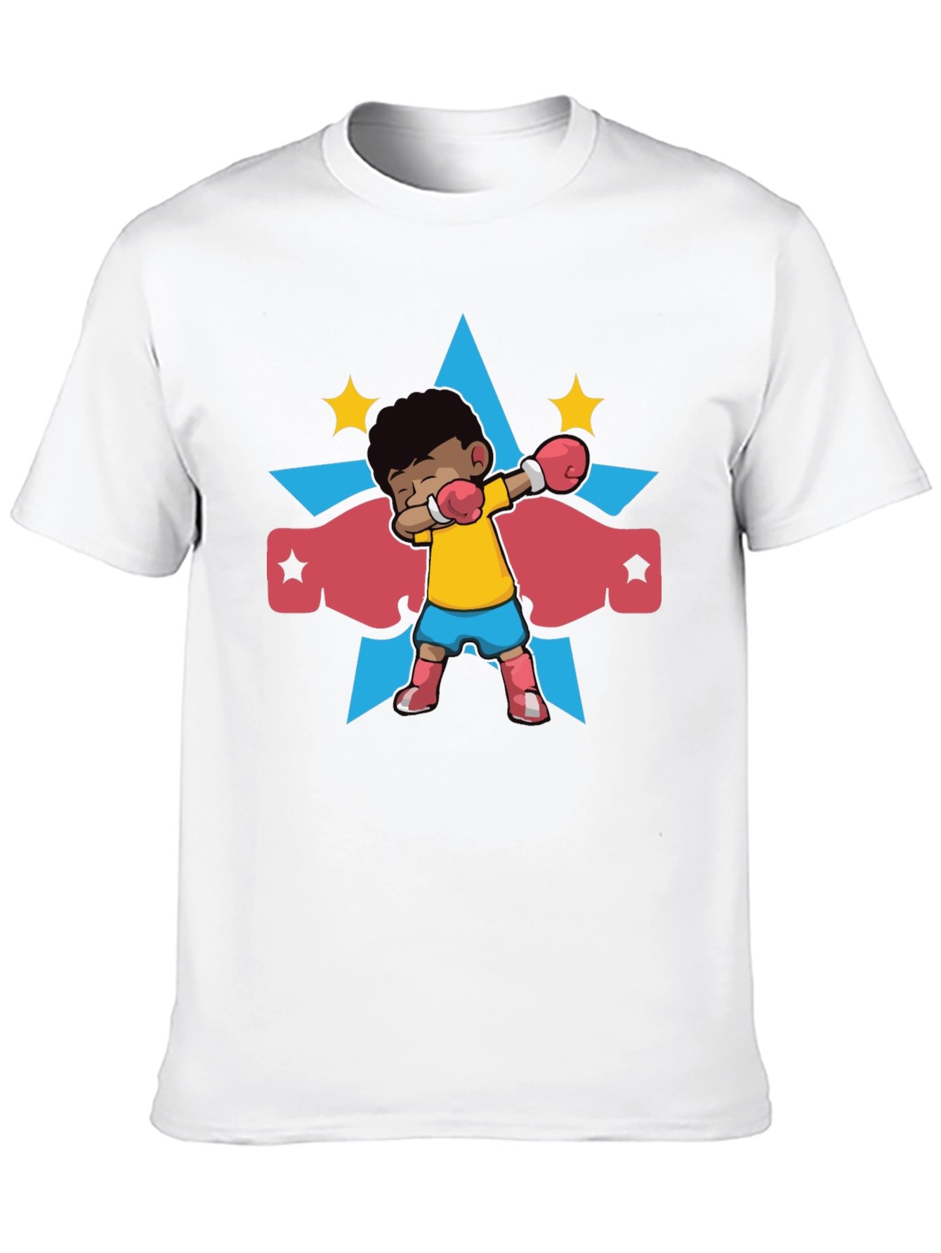 Dabbing Boxer Hero Graphic Tee