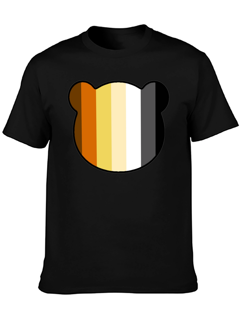 Bear Pride T-Shirt - Black Cotton Tee