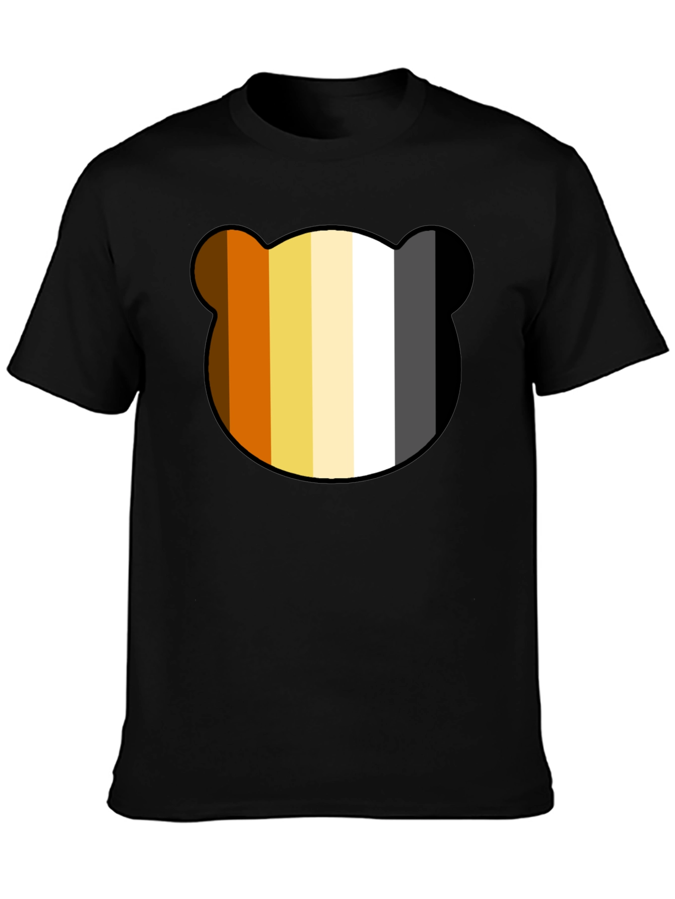 Bear Pride T-Shirt - Black Cotton Tee