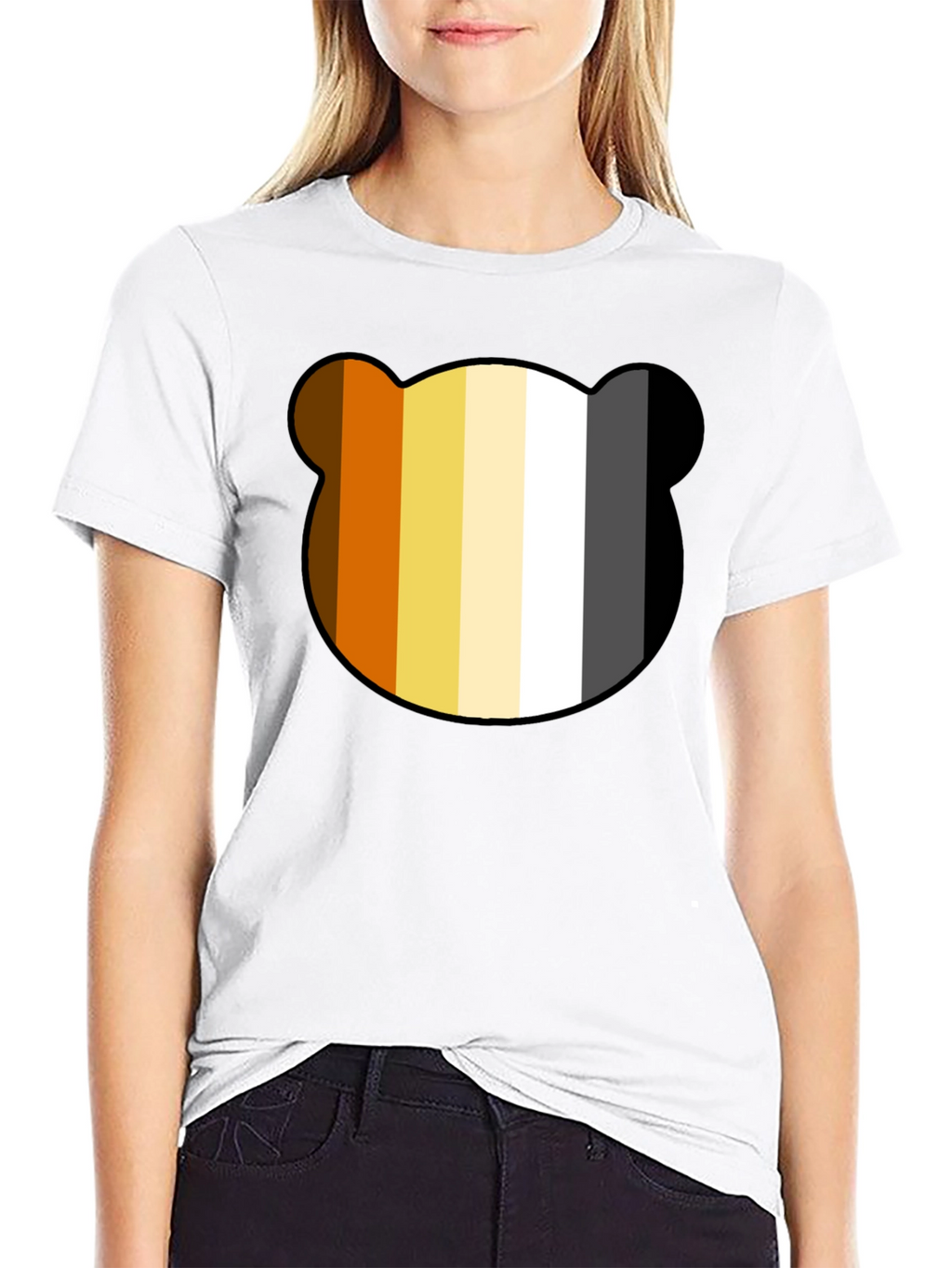Bear Pride T-Shirt - Black Cotton Tee