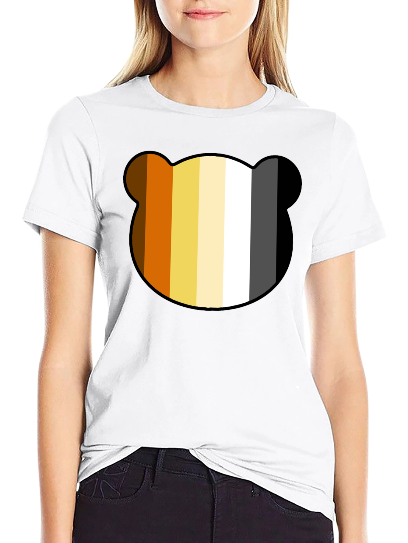 Bear Pride T-Shirt - Black Cotton Tee