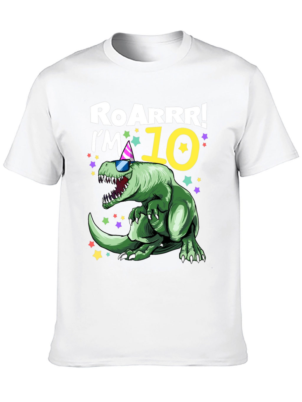 Roarrr! Im 10 Dinosaur T-Shirt