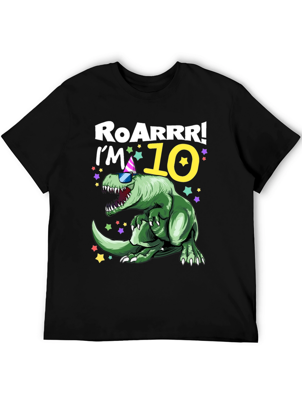 Roarrr! Im 10 Dinosaur T-Shirt