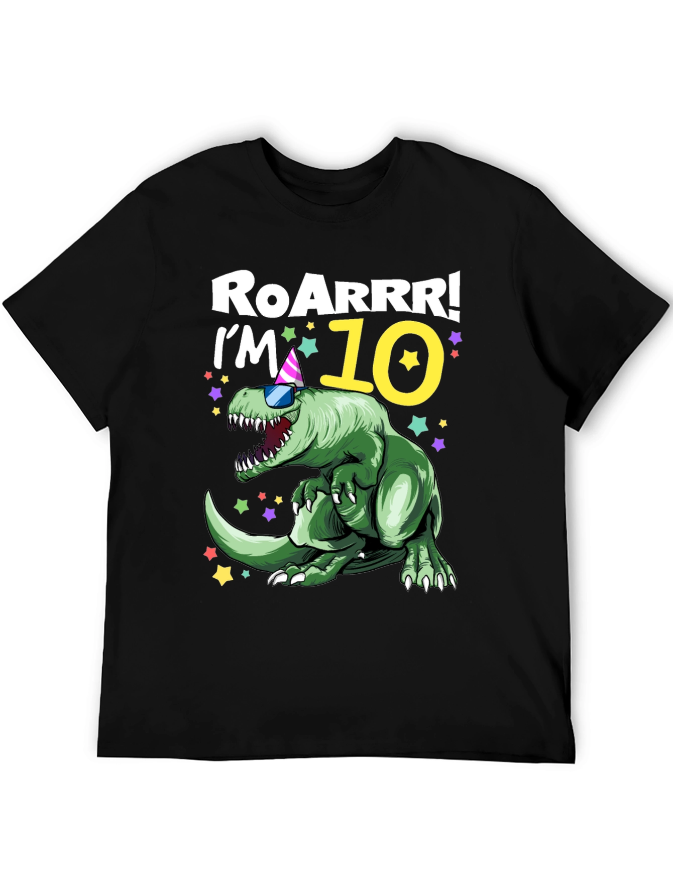 Roarrr! Im 10 Dinosaur T-Shirt