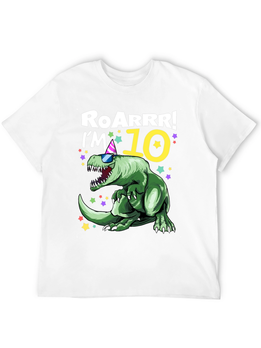 Roarrr! Im 10 Dinosaur T-Shirt