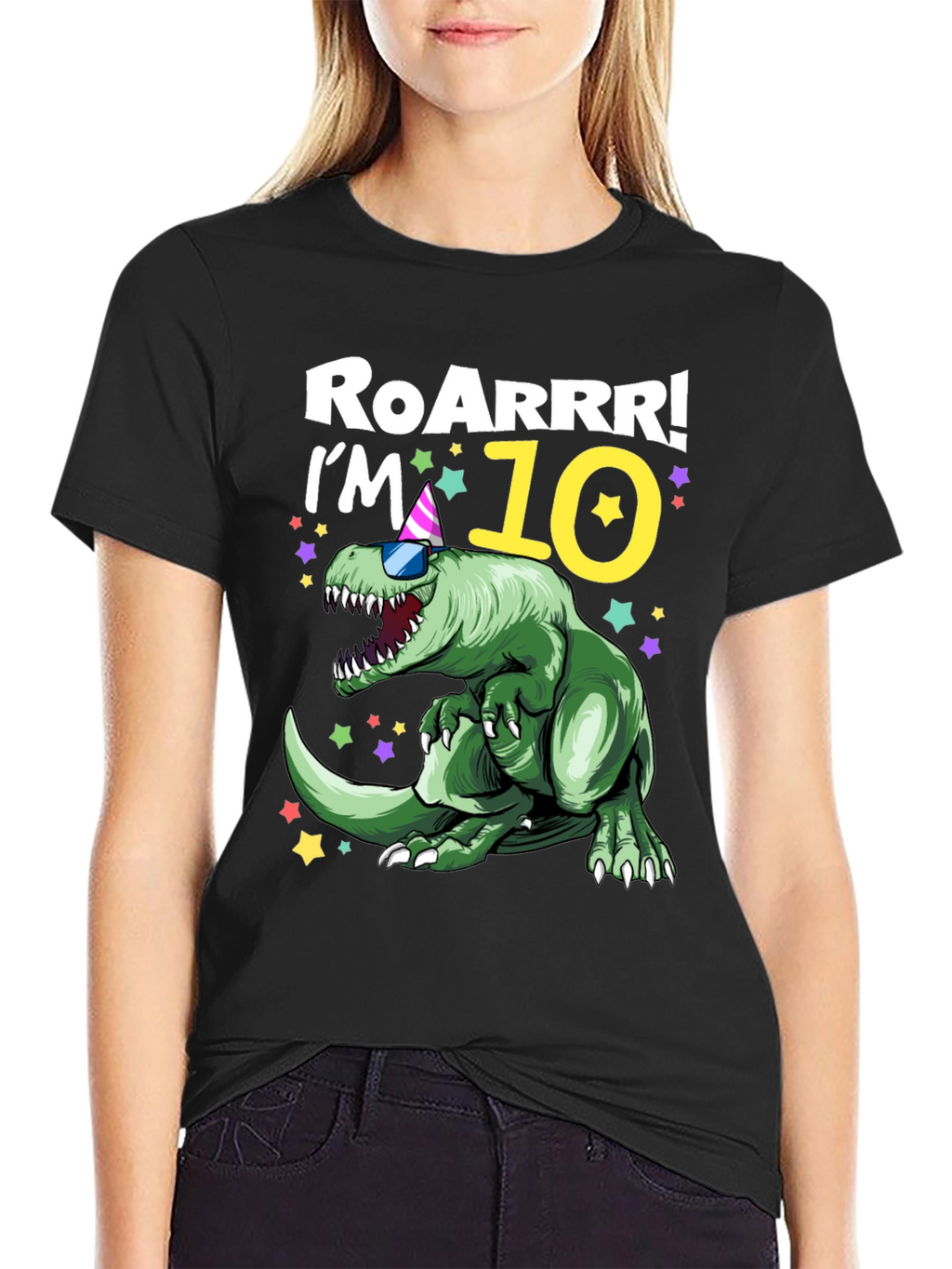 Roarrr! Im 10 Dinosaur T-Shirt